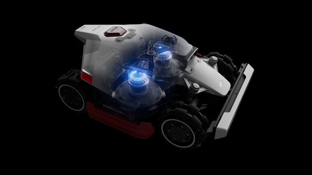 Mammotion LUBA 3 AWD 3000 Mähroboter – Für 3000 m² Rasen, 360° LiDAR, NetRTK & KI-Vision