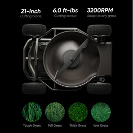Mowrator S1 Mähroboter mit Fernsteuerung – Allrad-Antrieb & 18 Ah Akku für bis zu 4500 m² Rasen