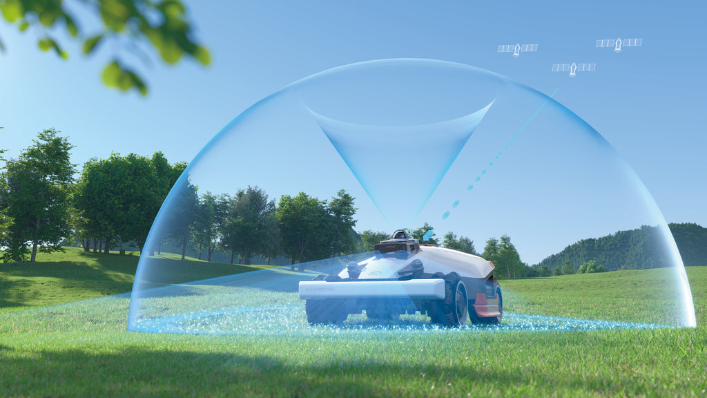 Mammotion LUBA 3 AWD 3000 Mähroboter – Für 3000 m² Rasen, 360° LiDAR, NetRTK & KI-Vision