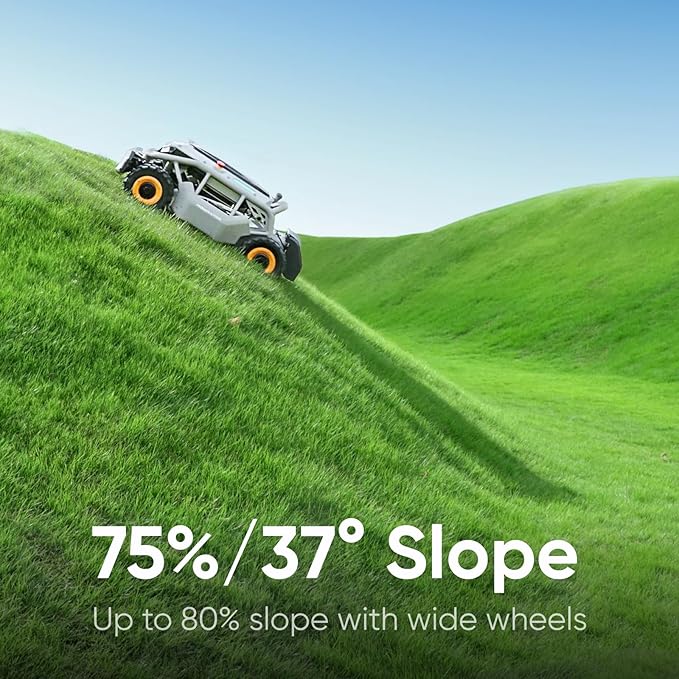 Mowrator S1 Mähroboter mit Fernsteuerung – Allrad-Antrieb & 18 Ah Akku für bis zu 4500 m² Rasen
