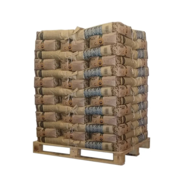 Badger Holzpellets DIN Plus / EN Plus A1 – 975 kg Palette (65 x 15 kg) Premium Nadelholz Pellets