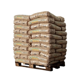 Bioenergie Holzpellets DIN Plus / EN Plus A1 – 990 kg Palette (66 x 15 kg) Premium Nadelholz Pellets aus Deutschland