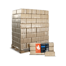 Heizfuxx RUF Original Blue Hartholzbriketts – Hochverdichtete RUF Holzbriketts für Kamin & Ofen