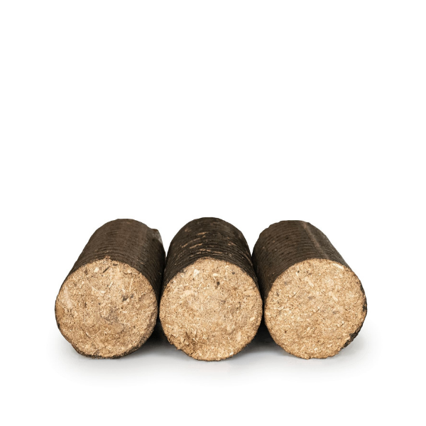 Heizfuxx Nestro Hartholzbriketts M – 972 kg Palette (81 x 12 kg Kartons) Premium Holzbriketts für Kamin & Ofen