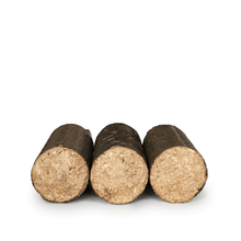 Laden Sie das Bild in den Galerie-Viewer, Heizfuxx Nestro Hartholzbriketts M – 972 kg Palette (81 x 12 kg Kartons) Premium Holzbriketts für Kamin &amp; Ofen
