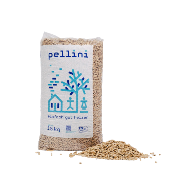 Pellini Holzpellets ENplus A1 – 990 kg Palette (66 x 15 kg) Premium Holzpellets