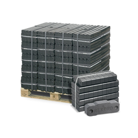 Rekord Braunkohlebriketts – 1000 kg Palette (40 x 25 kg) Langbrennende Briketts für Kamin & Ofen