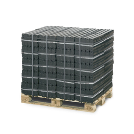 Rekord Braunkohlebriketts – 1000 kg Palette (40 x 25 kg) Langbrennende Briketts für Kamin & Ofen