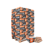 Laden Sie das Bild in den Galerie-Viewer, Heizfuxx BBQ Buchenholzbriketts – 972 kg Palette (54 x 18 kg) Premium Buchenbriketts für Grill &amp; Feuerstelle