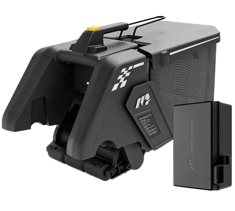 Mammotion YUKA 2000 Mähroboter mit Lawn Sweeper Kit – 3D Vision Positionierung ohne Begrenzungskabel