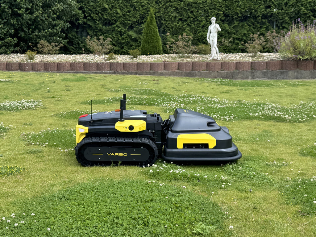 YARBO Mähroboter Set – Core Steuereinheit mit Lawn Mower Modul für bis zu 25.000 m² Rasen, 50 cm Schnittbreite